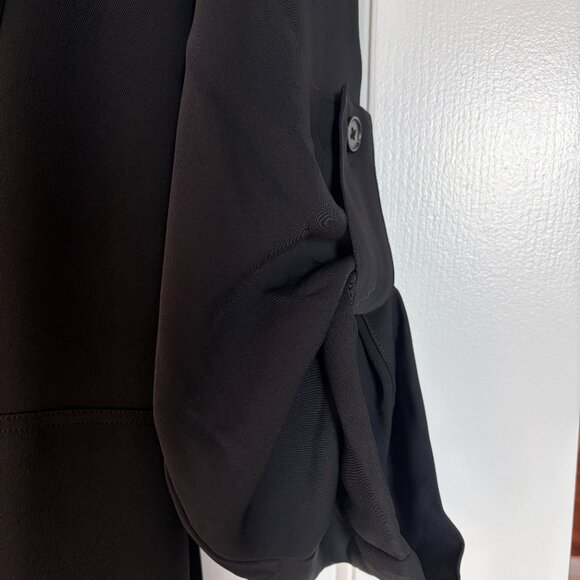 NWT  - Babaton (Aritzia) Wrap jacket / robe / blazer w/ removable belt (S / BLK) - Picture 5 of 11